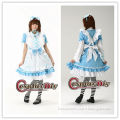 Whloesale Custom made lovely sexy maid cosplay costume